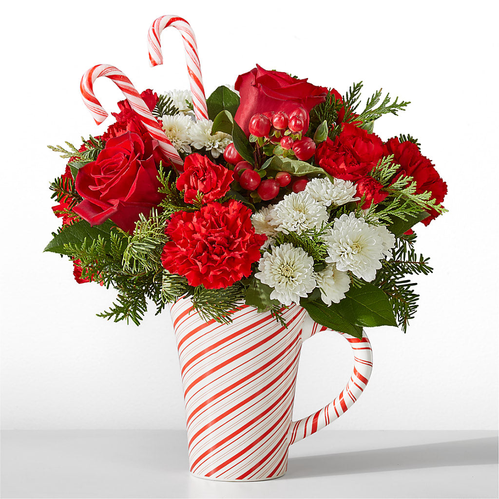 Peppermint Swirl Mug – Rita Fleuriste Montreal, Montreal PQ