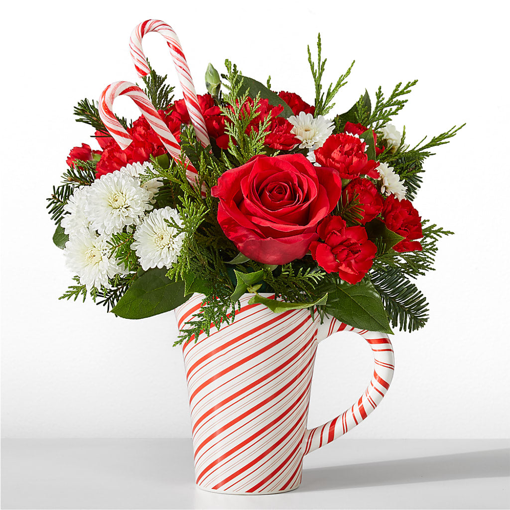 Peppermint Swirl Mug – Rita Fleuriste Montreal, Montreal PQ