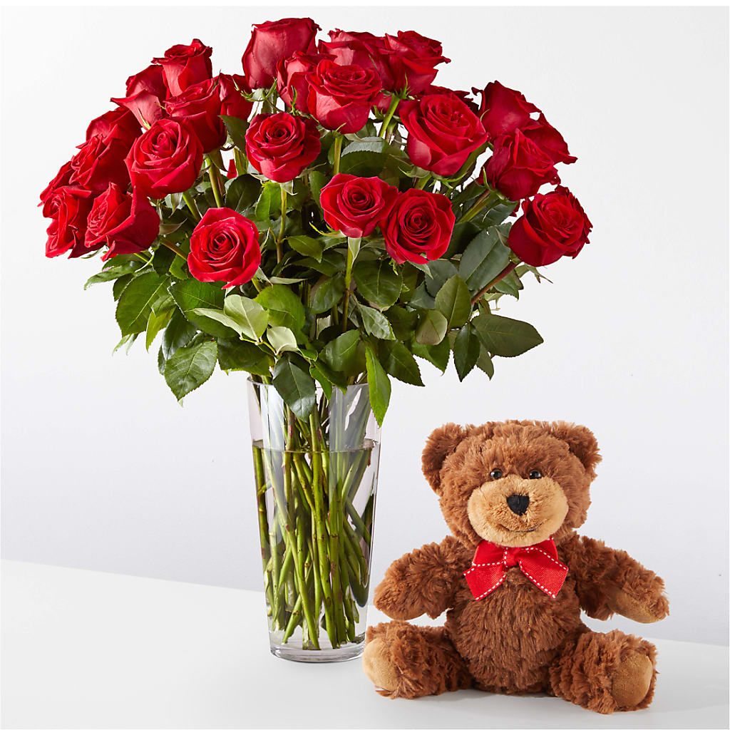 Romantic Long Stem Red Rose Bouquet Bundles – Rita Fleuriste Montreal, Montreal PQ