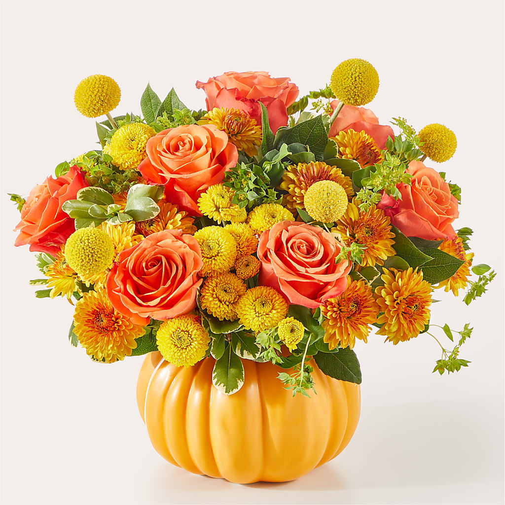 Gourdgeous Pumpkin – Rita Fleuriste Montreal, Montreal PQ