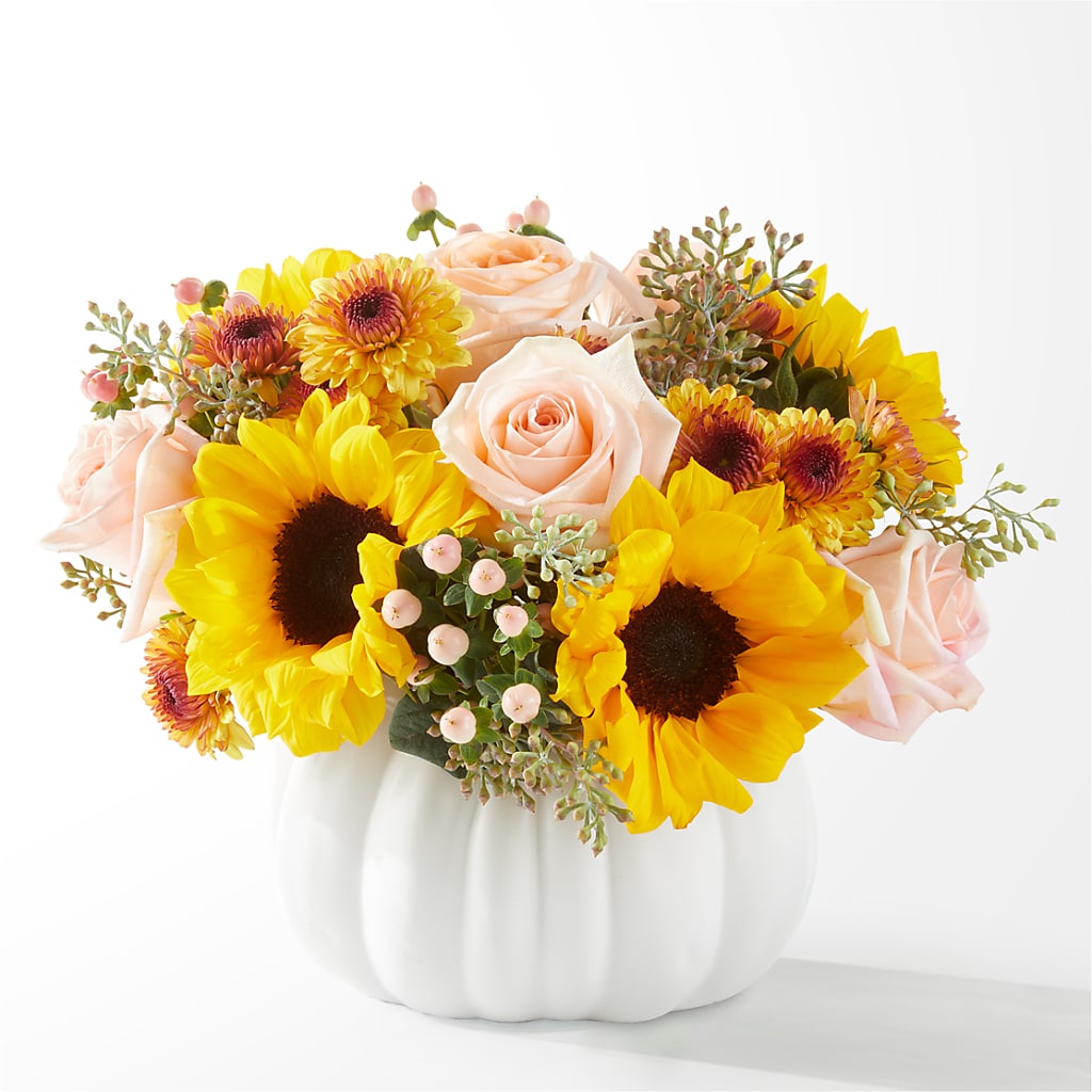 Pumpkin to Talk About Bouquet – Rita Fleuriste Montreal, Montreal PQ