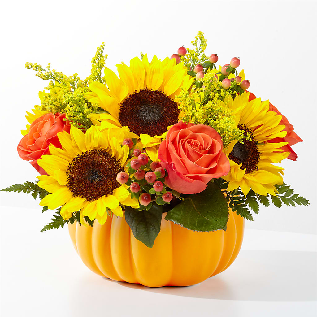 Pick of the Patch Pumpkin Bouquet – Rita Fleuriste Montreal, Montreal PQ