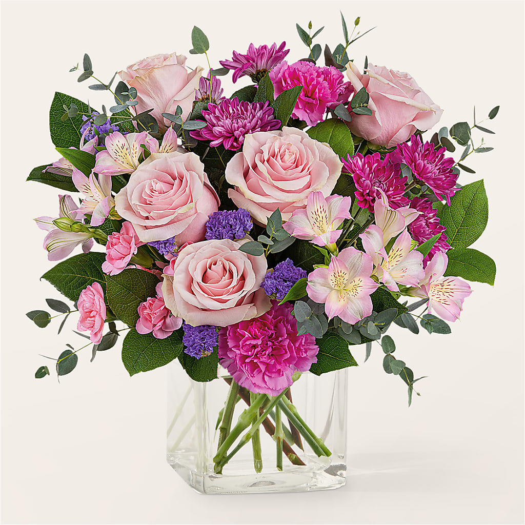 Rosy Radiance Bouquet – Rita Fleuriste Montreal, Montreal PQ