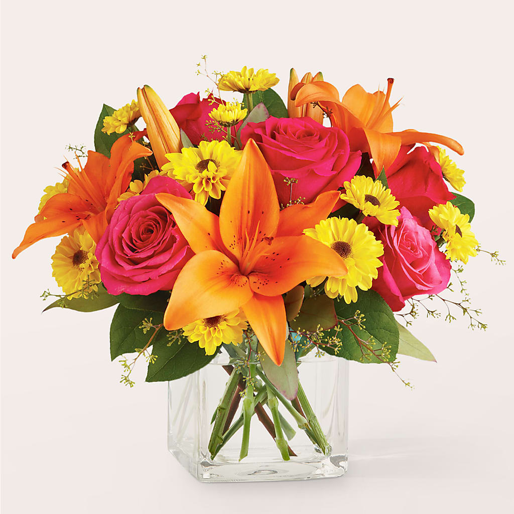 Neon Lights Bouquet – Rita Fleuriste Montreal, Montreal PQ