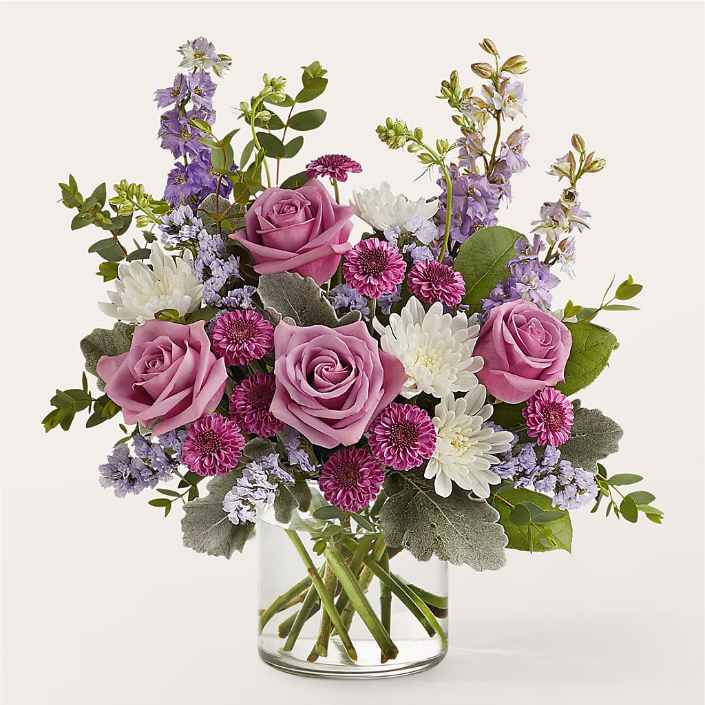 Violet Frost Bouquet – Rita Fleuriste Montreal, Montreal PQ