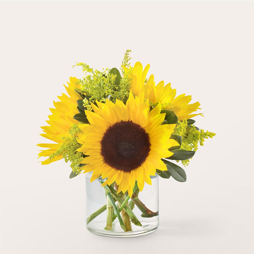 Beaming Sunflower Bouquet – Rita Fleuriste Montreal, Montreal PQ