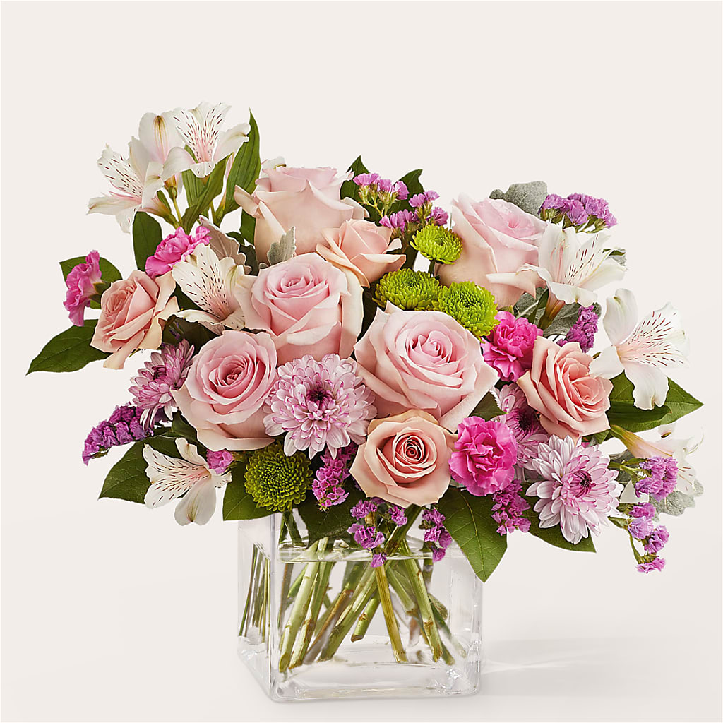 Pink Suede Bouquet – Rita Fleuriste Montreal, Montreal PQ