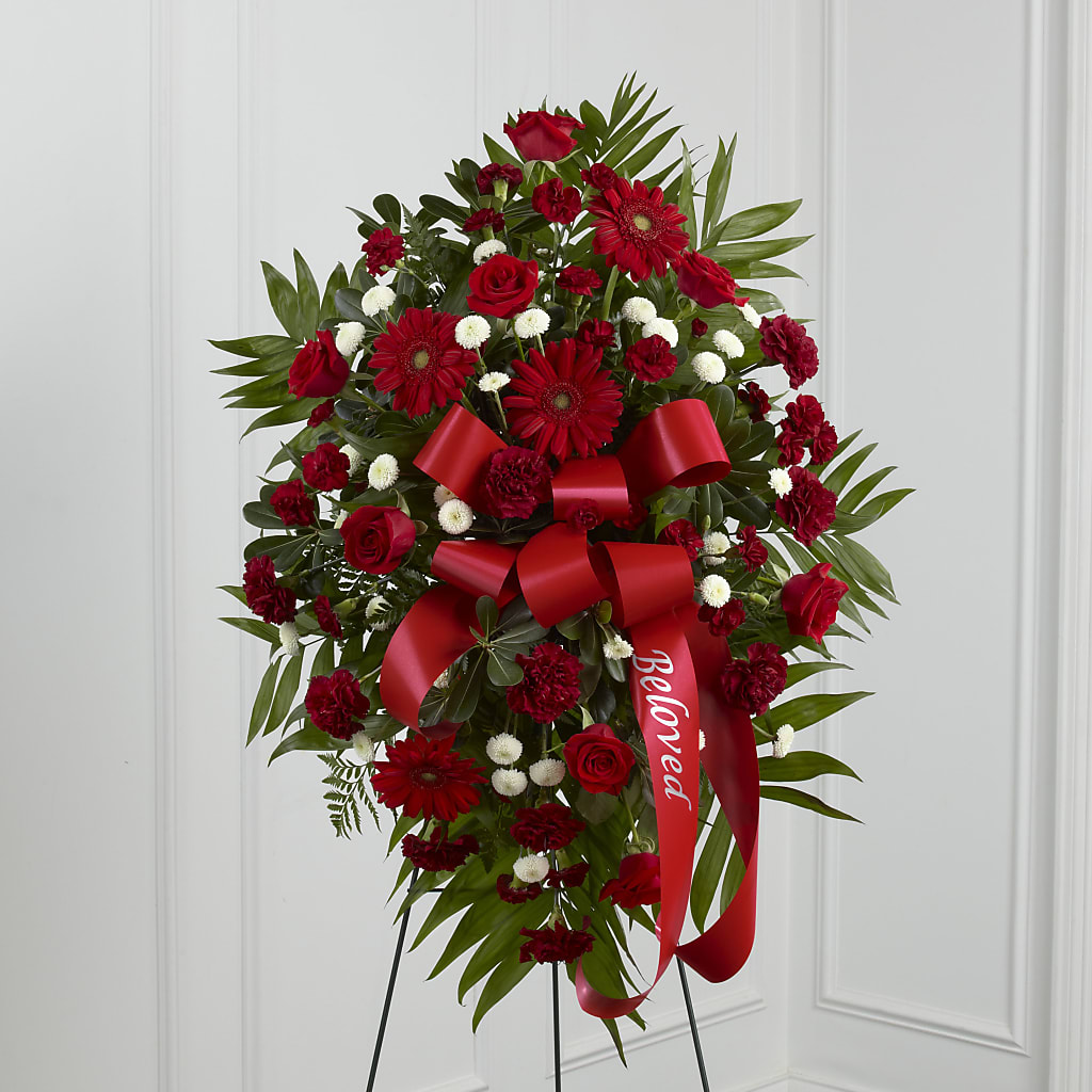 Treasured Memories Standing Spray – Rita Fleuriste Montreal, Montreal PQ