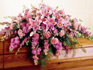 Ramo de ataúd con aroma a paz FTD®