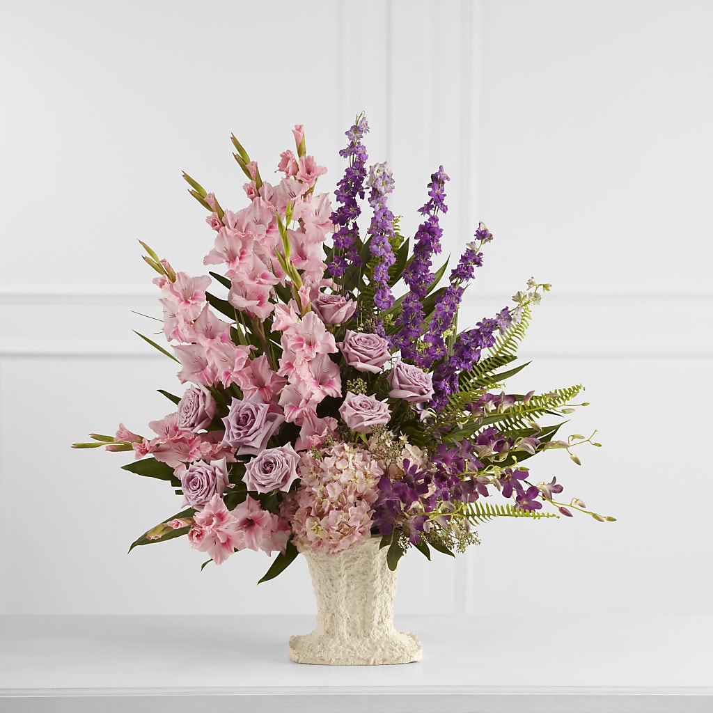 Flowing Garden Arrangement – Rita Fleuriste Montreal, Montreal PQ