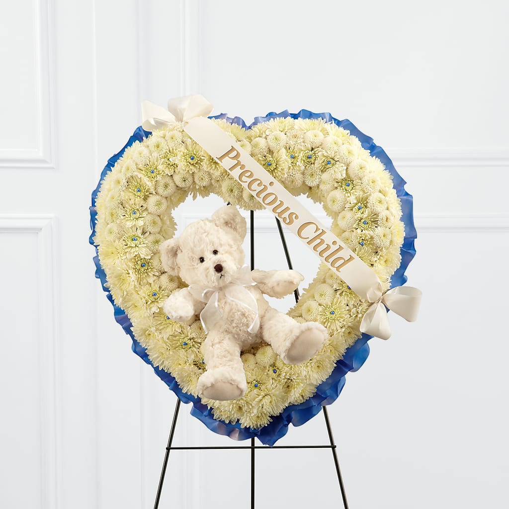 Precious Child Standing Heart – Rita Fleuriste Montreal, Montreal PQ
