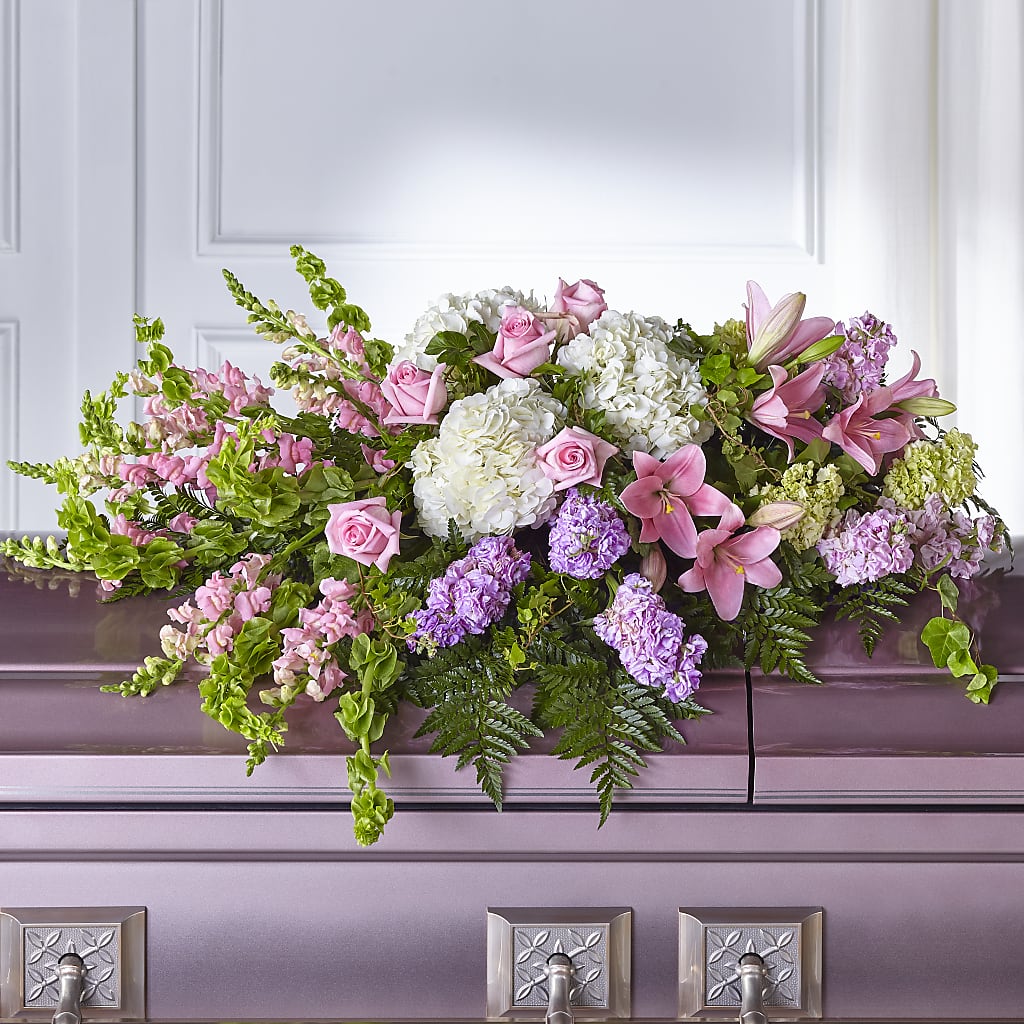 Life's Gratitude Casket Spray – Rita Fleuriste Montreal, Montreal PQ
