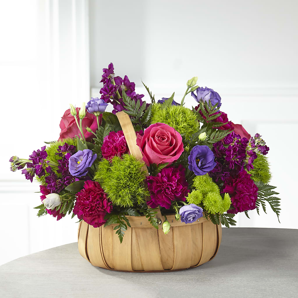 Serene Sanctuary Basket – Rita Fleuriste Montreal, Montreal PQ
