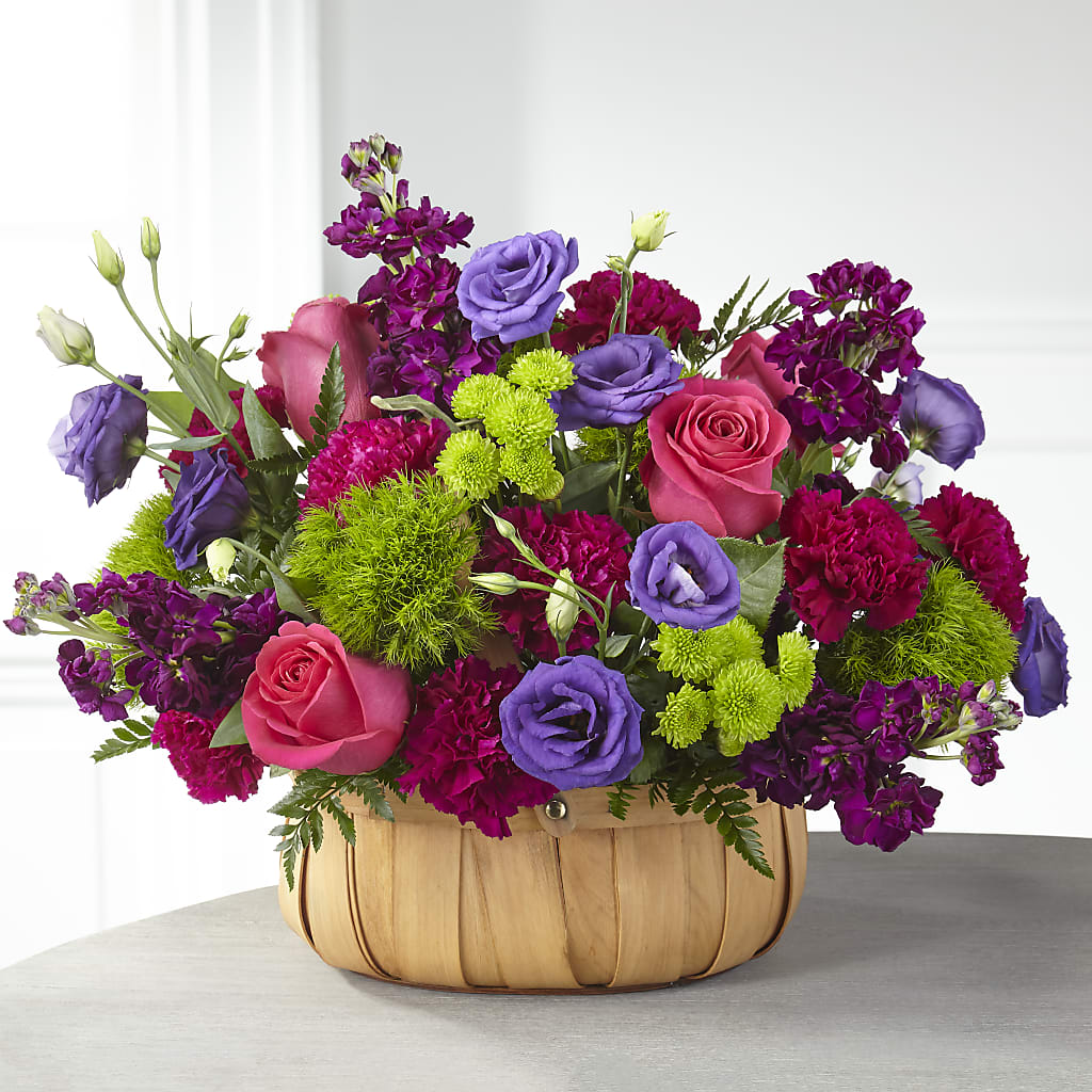 Serene Sanctuary Basket – Rita Fleuriste Montreal, Montreal PQ