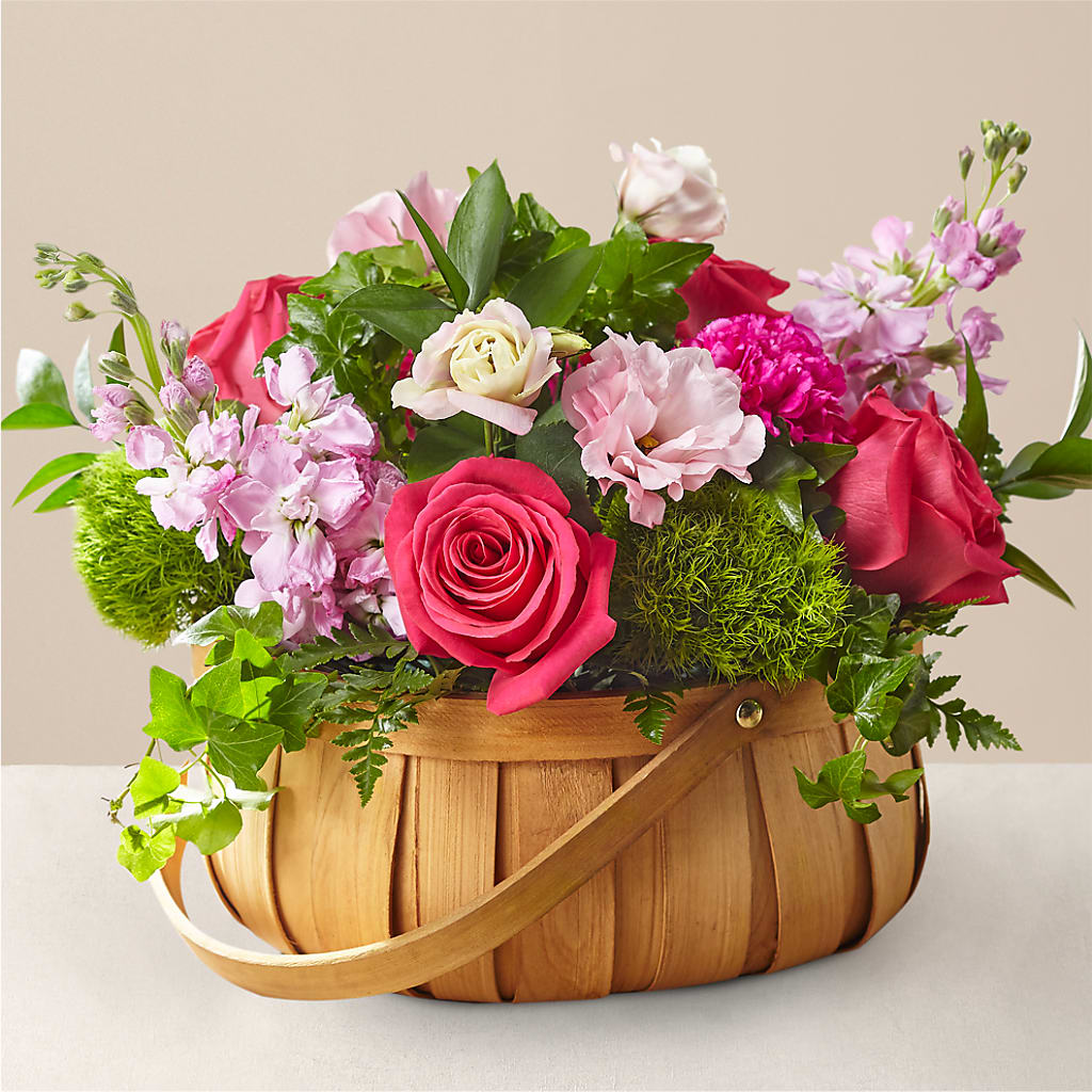 Radiance in Bloom Basket – Rita Fleuriste Montreal, Montreal PQ