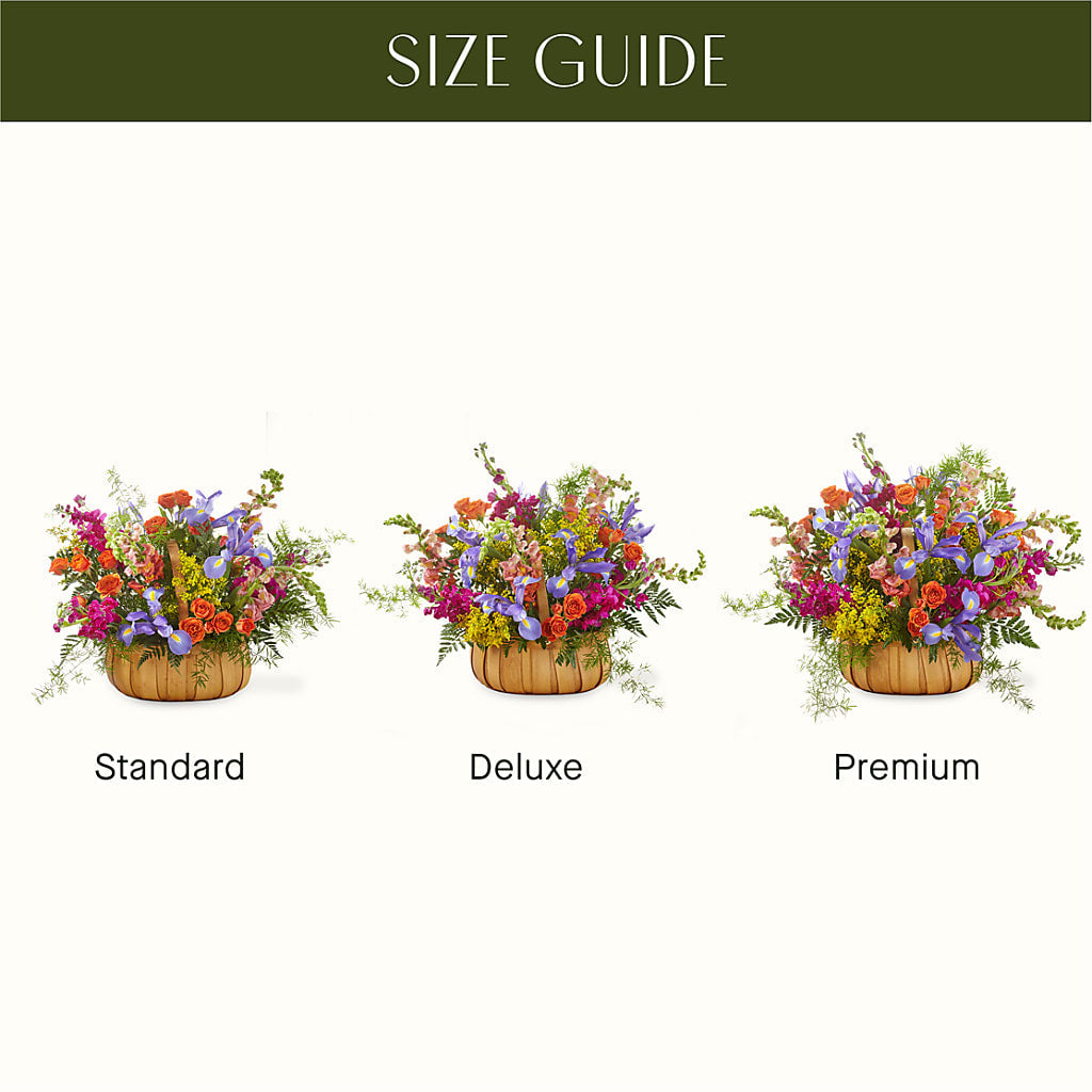 Garden of Life Basket – Rita Fleuriste Montreal, Montreal PQ