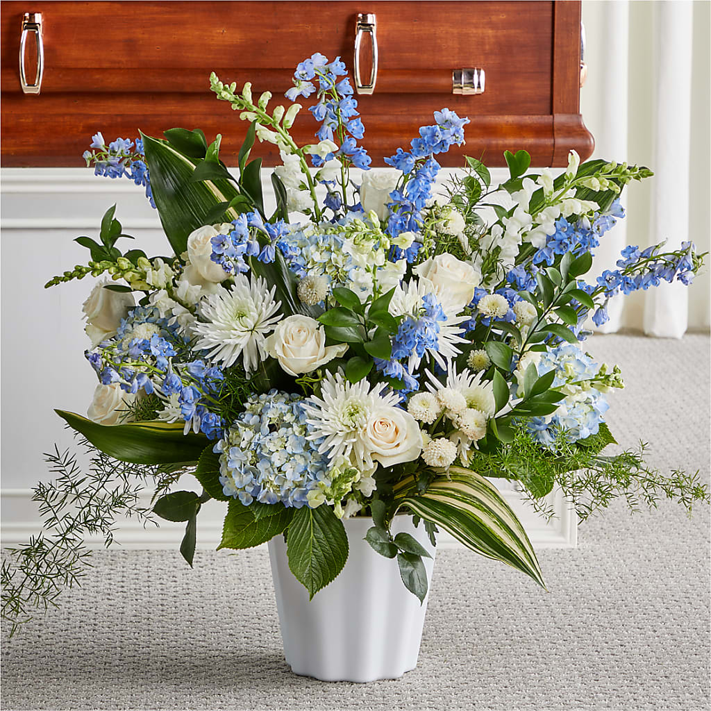 Everlasting Memories Floor Basket – Rita Fleuriste Montreal, Montreal PQ