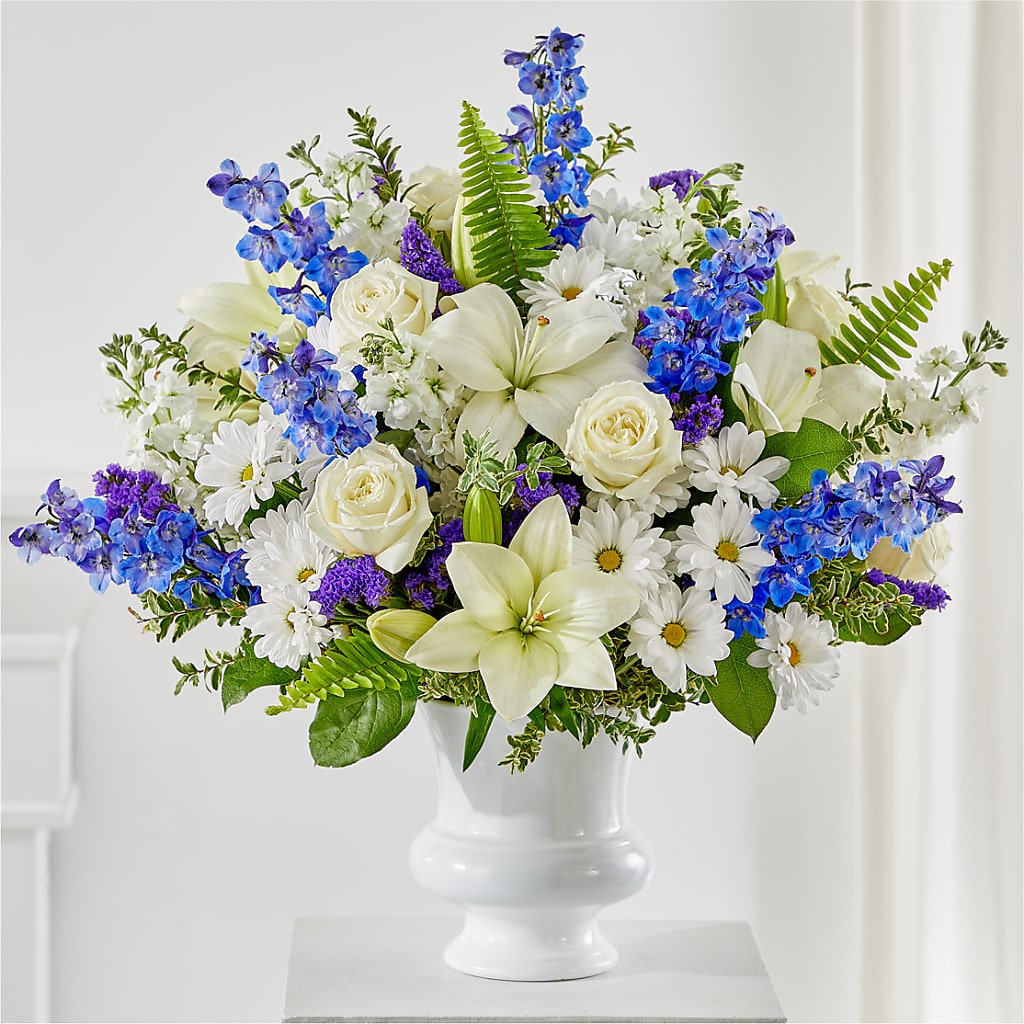 Expressions of Hope Urn Arrangement – Rita Fleuriste Montreal, Montreal PQ