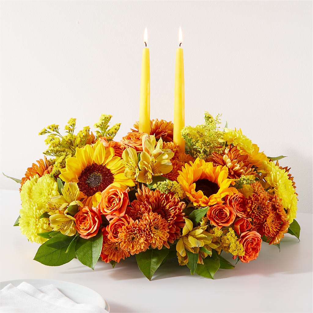 Autumn Harmony Centerpiece – Rita Fleuriste Montreal, Montreal PQ