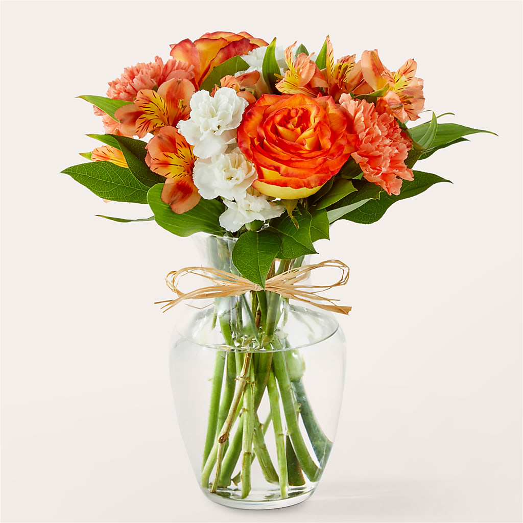 Apricot Glow Bouquet – Rita Fleuriste Montreal, Montreal PQ