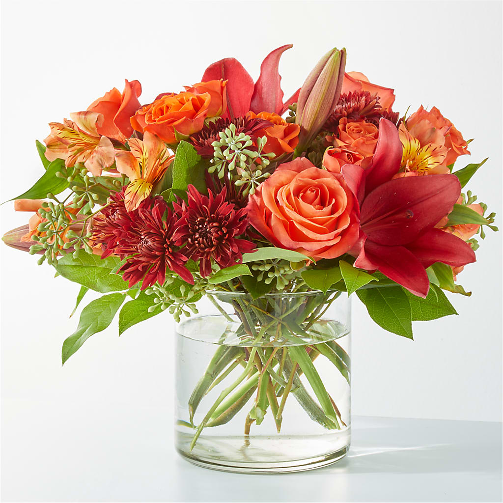 Crimson Leaves Bouquet – Rita Fleuriste Montreal, Montreal PQ