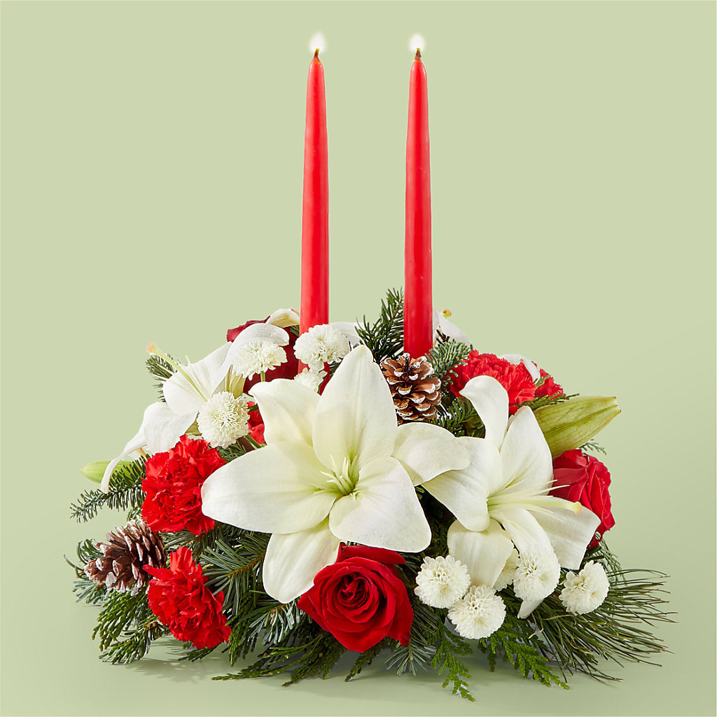 Seasonal Festivities Centerpiece – Rita Fleuriste Montreal, Montreal PQ