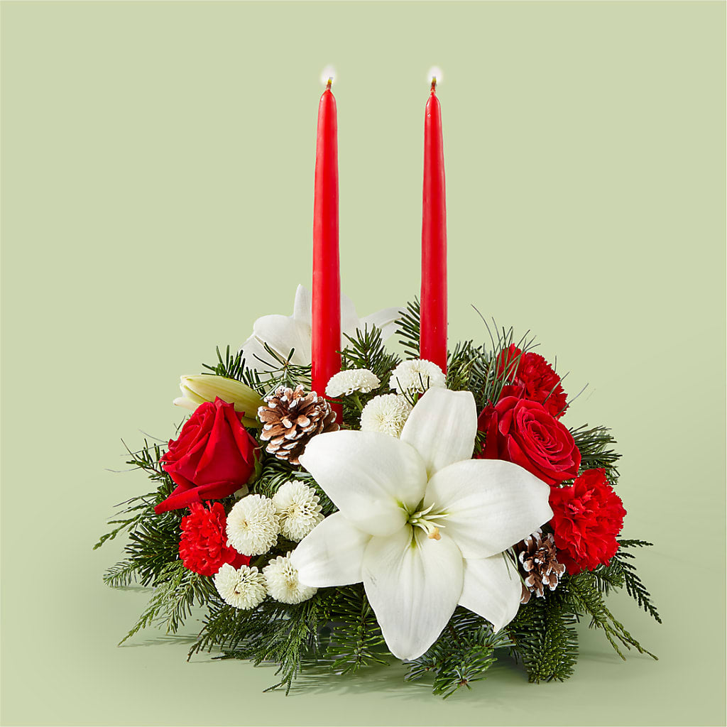 Seasonal Festivities Centerpiece – Rita Fleuriste Montreal, Montreal PQ