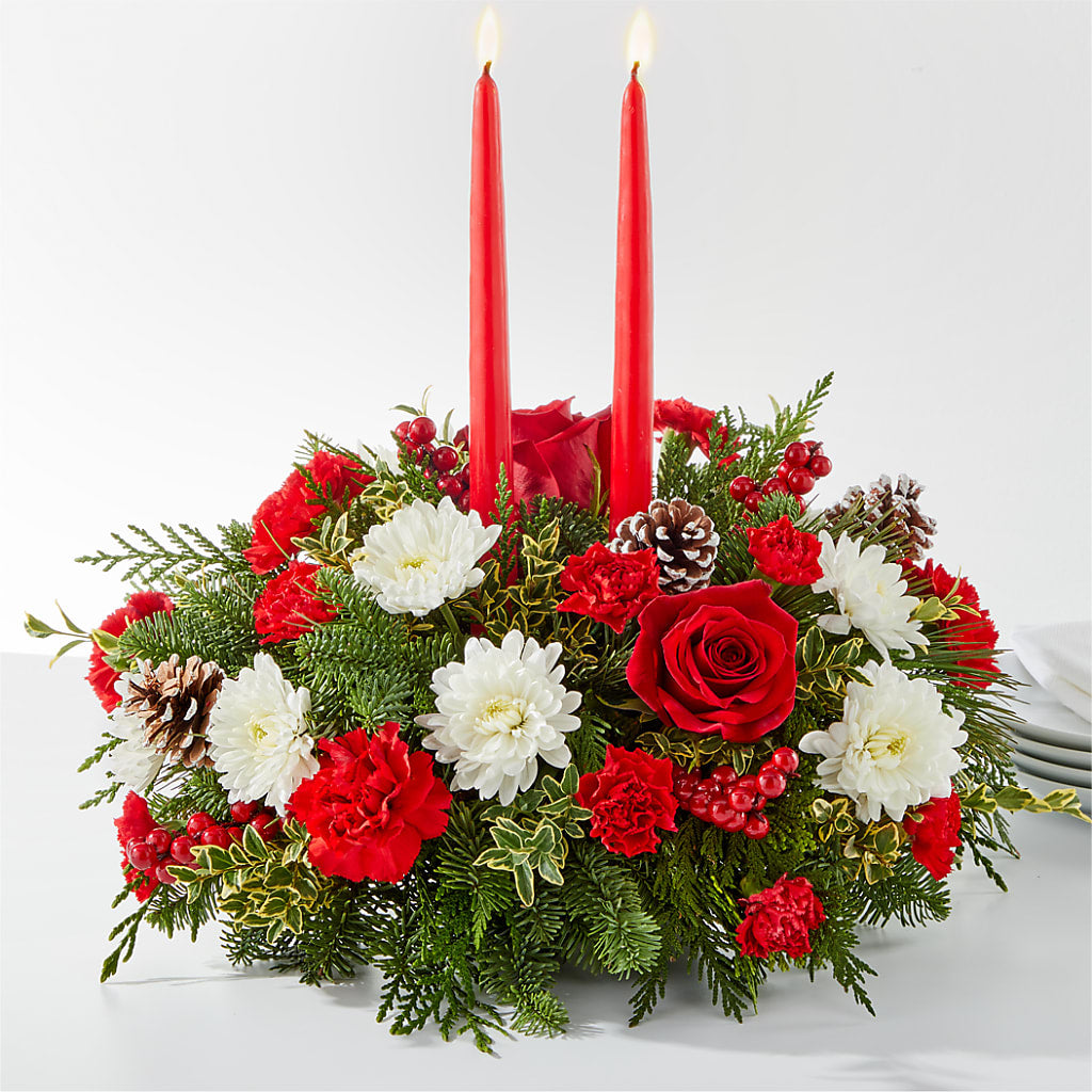 Holiday Soiree Centerpiece – Rita Fleuriste Montreal, Montreal PQ