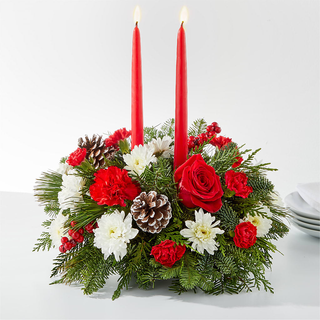 Holiday Soiree Centerpiece – Rita Fleuriste Montreal, Montreal PQ