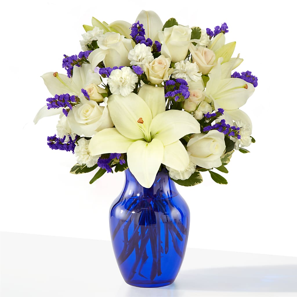 Sapphire Rush Bouquet – Rita Fleuriste Montreal, Montreal PQ