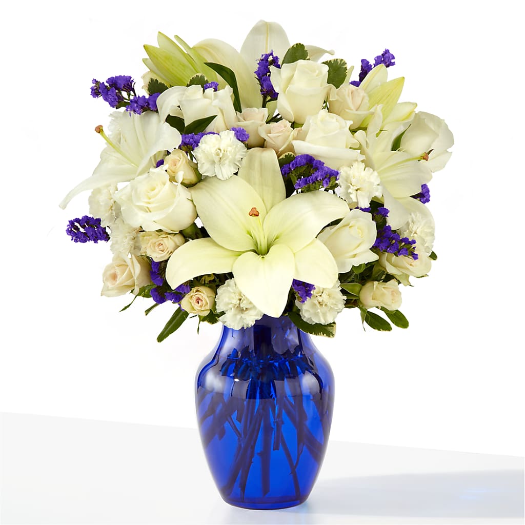 Sapphire Rush Bouquet – Rita Fleuriste Montreal, Montreal PQ