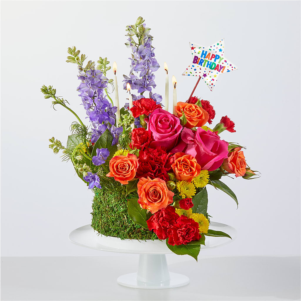Best Year Yet Floral Cake – Rita Fleuriste Montreal, Montreal PQ