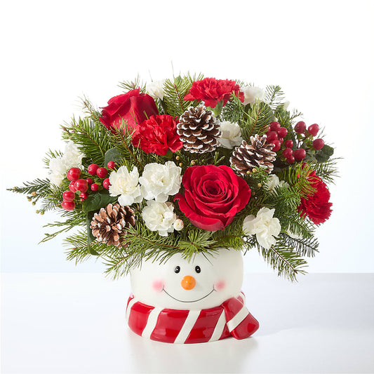 Jolly Snowman Bouquet –  Rita Fleuriste Montreal, Montreal PQ