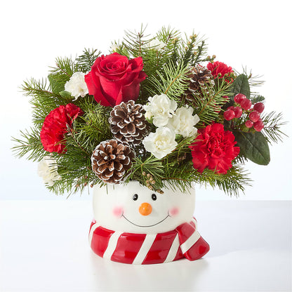 Jolly Snowman Bouquet –  Rita Fleuriste Montreal, Montreal PQ