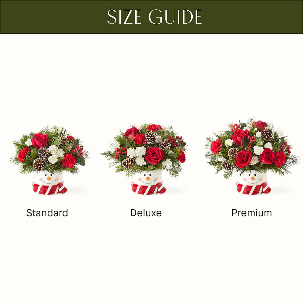 Jolly Snowman Bouquet –  Rita Fleuriste Montreal, Montreal PQ
