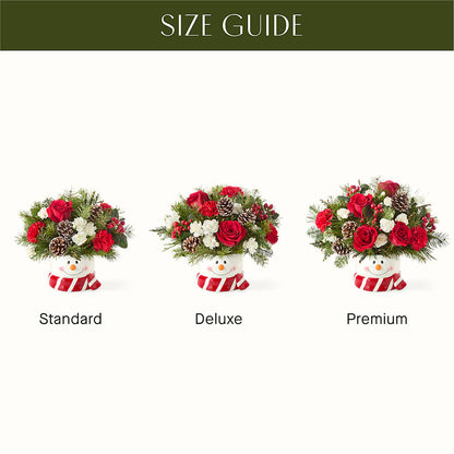 Jolly Snowman Bouquet –  Rita Fleuriste Montreal, Montreal PQ