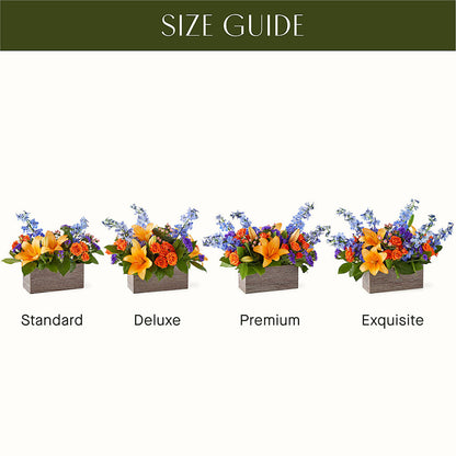 Radiant Citrus Box Bouquet –  Rita Fleuriste Montreal, Montreal PQ