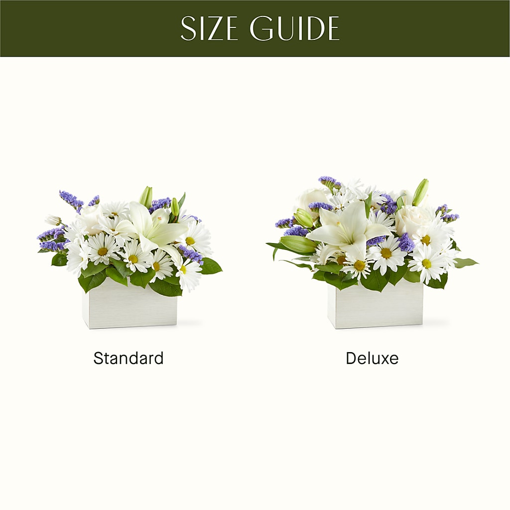 Beyond Blue Box Bouquet –  Rita Fleuriste Montreal, Montreal PQ