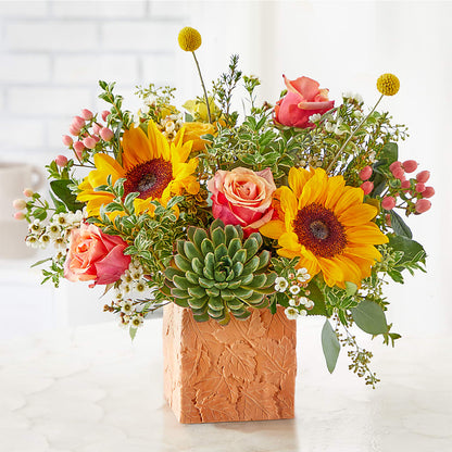 Sunflower Season Bouquet –  Rita Fleuriste Montreal, Montreal PQ