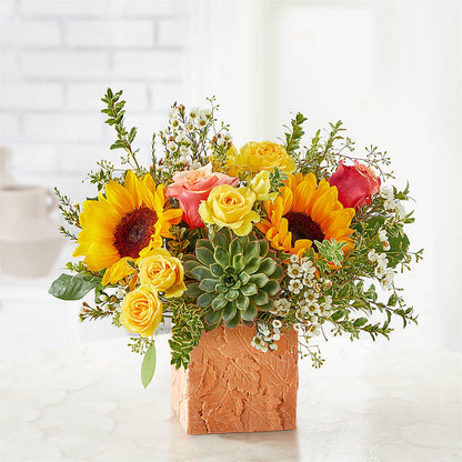 Sunflower Season Bouquet –  Rita Fleuriste Montreal, Montreal PQ