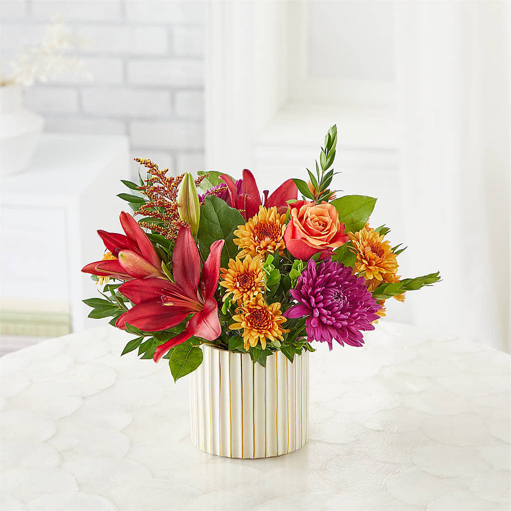 Burgundy Landscape Bouquet –  Rita Fleuriste Montreal, Montreal PQ