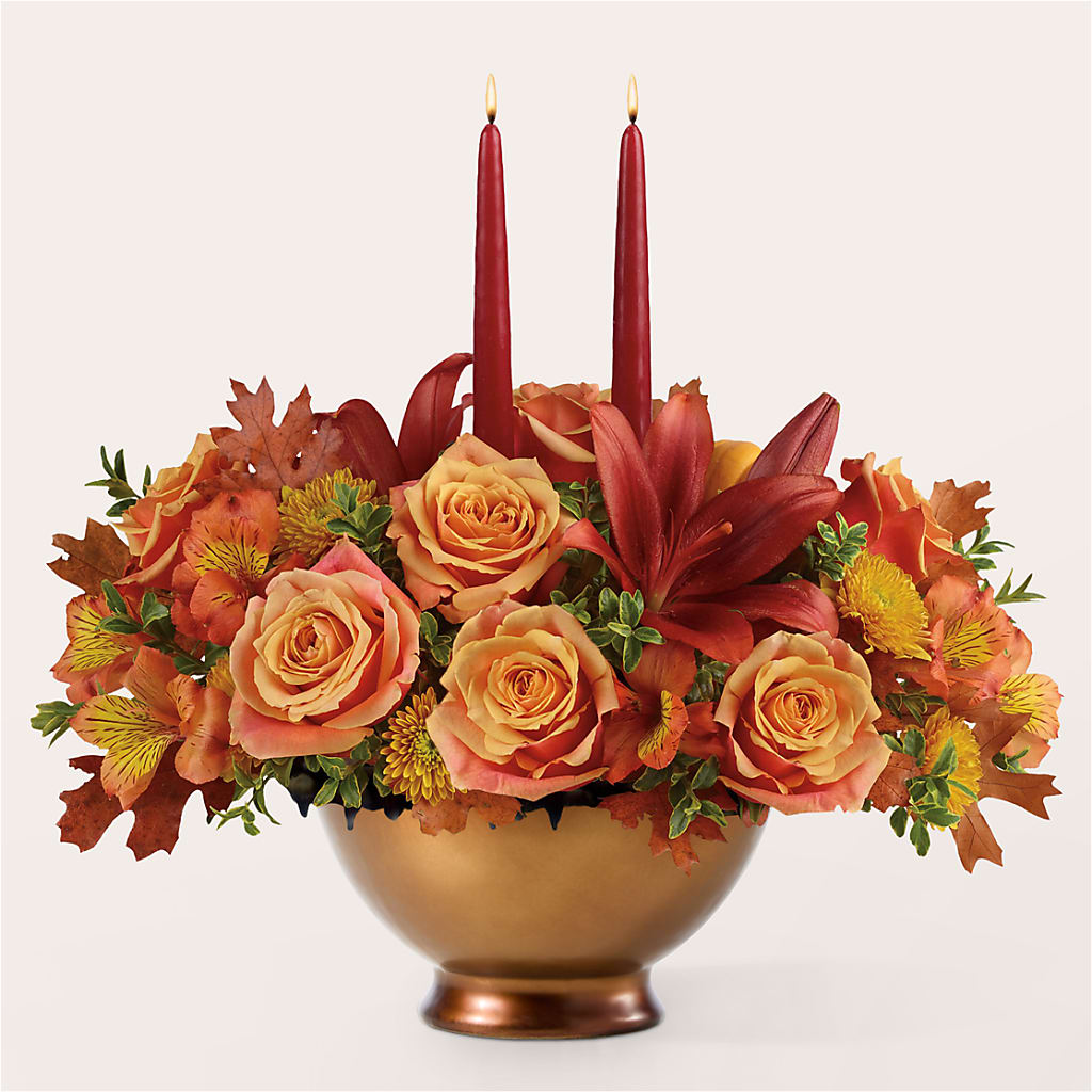Harvest Table Centerpiece –  Rita Fleuriste Montreal, Montreal PQ