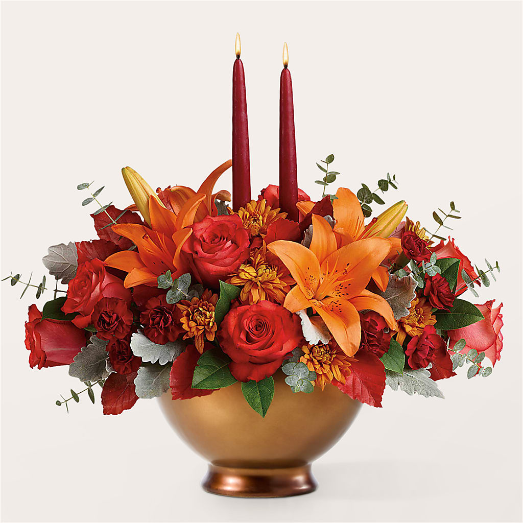 Fruits of Fall Centerpiece –  Rita Fleuriste Montreal, Montreal PQ