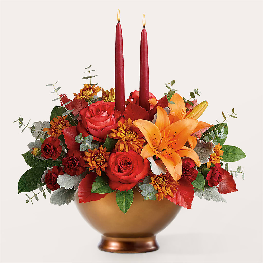 Fruits of Fall Centerpiece –  Rita Fleuriste Montreal, Montreal PQ
