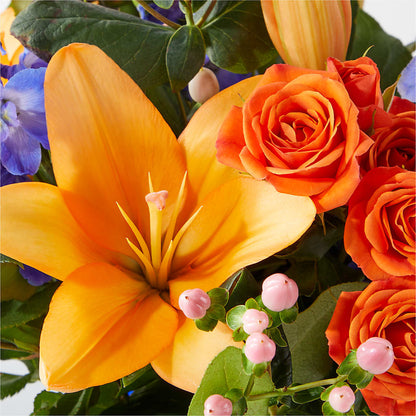 Radiant Citrus Bouquet –  Rita Fleuriste Montreal, Montreal PQ