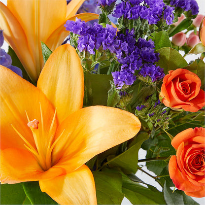 Radiant Citrus Bouquet –  Rita Fleuriste Montreal, Montreal PQ