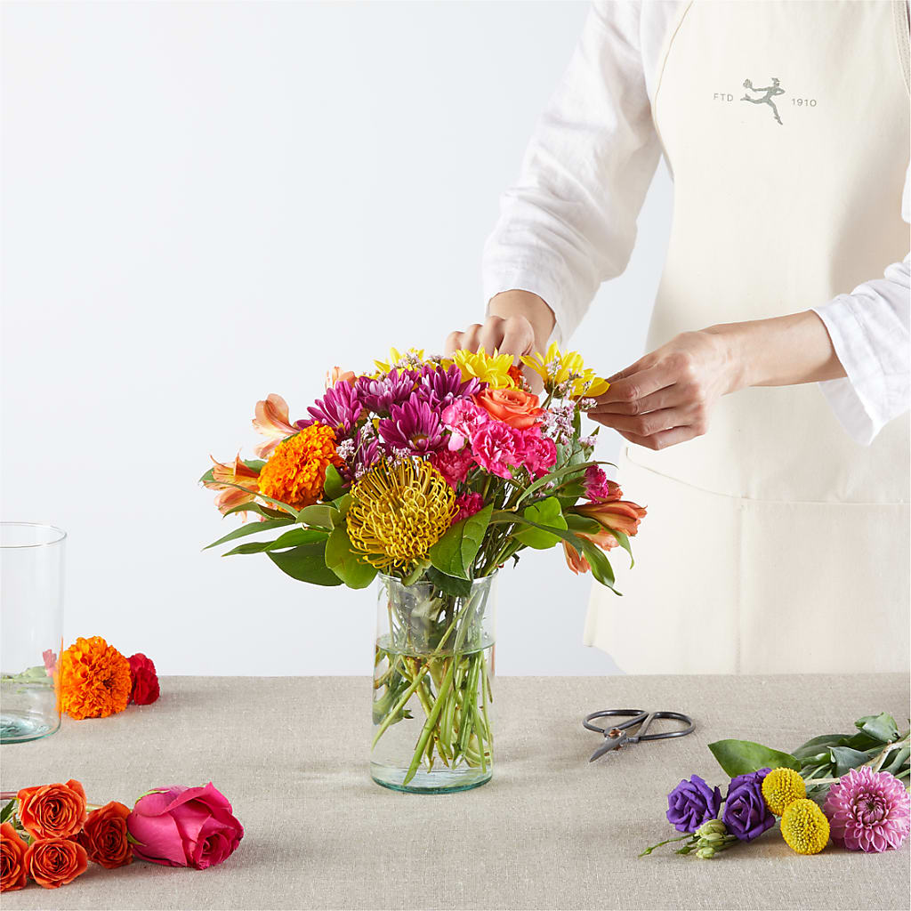 Feast of Color – A Florist Original –  Rita Fleuriste Montreal, Montreal PQ