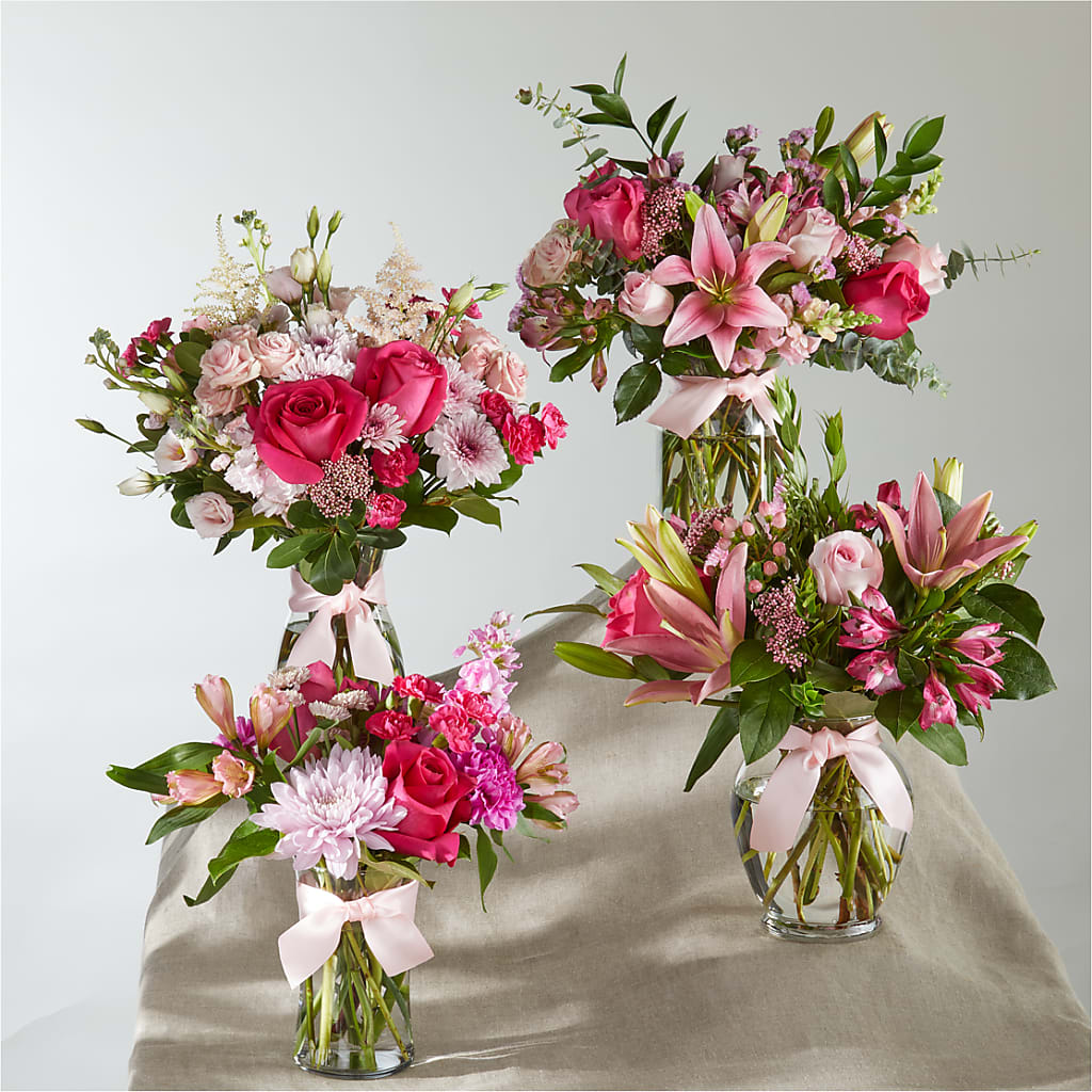 Pink Ribbon - A Florist Original –  Rita Fleuriste Montreal, Montreal PQ