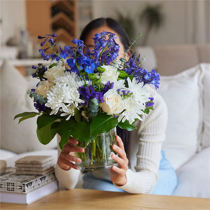 Cerulean Waves Bouquet –  Rita Fleuriste Montreal, Montreal PQ
