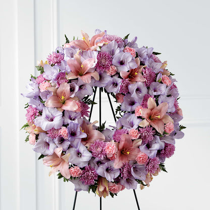 Beloved Friend Wreath –  Rita Fleuriste Montreal, Montreal PQ